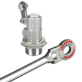 2Pcs Float Valve 304 Stainless Steel for Water Level Float Valves