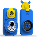 2 in 1 Smart Phone Toy with Microscope Camera Mini Pocket Handheld STEM Educational Toy - Blue
