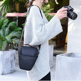 Waterproof DSLR Camera Shoulder Bag Compatible with Canon Nikon Sony Panasonic