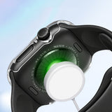 2 PCS Case and Screen Protector Set for Apple Watch Series 12 Clear