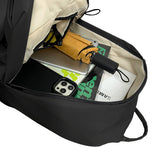 Water Resistant Laptop Backpack Sports Rucksack for Work College Travel Black