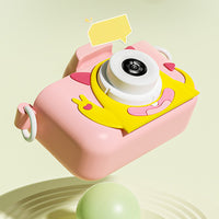 1080P Dual Cam Digital Camera for Kids Video Camera with 64G TF Card Pink