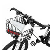 Bicycle Basket Front & Rear Hanging Storage Rack for Mountain Bike Black