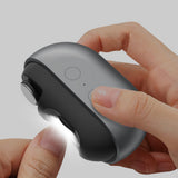 Multifunctional Electric Nail Clipper & Grinder for Secure Painless Nail Care Gray