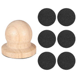 Dog Nail File Grinder Board Scratch Pad with 6 Sheets Replacement Sandpaper Style 1