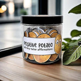 60PCS Positive Pickles Affirmation Cards Jar – Motivational Gift for Women and Teens Style 2