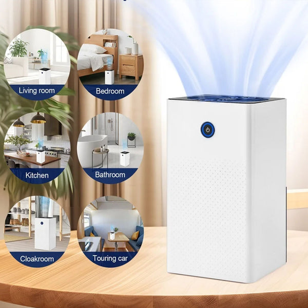 1L Small Air Dehumidifiers Moisture Absorber For 21 - 30 Square Meters Home Bedroom Bathroom