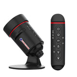 10-in 1Galaxy Projector with White Noise Rotating Starry Sky Bedroom Night Light with Timer Setting Black