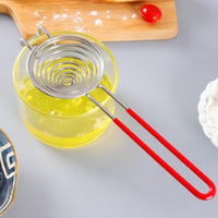 Egg Separator Stainless Steel Egg Yolk White Separation Tool