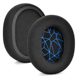 Replacement Cushion Ear Pads Compatible With Steel Series Arctis 1 3 5 7 9 Pro Gaming Headset Blue Grid Pattern