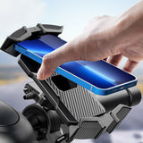 Bicycle Phone Mount Holder Anti Shake Motorcycle Cell Phone Holder Style 1