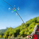 20 Pcs Fishing Rod Tip Bite Alarm Bells for Day and Night Fishing