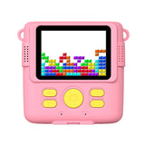 1080P Instant Print Camera for Kids Digital Video Camera with 32GB TF Card Christmas Birthday Present Pink