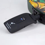 2.4Ghz Wireless A9 Guitar Transmitter Receiver Rechargeable Audio for Electric Guitar Black