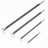 4-Piece Set Pry Bar Tools Wrecking Hand Tool for Automotive Machinery Aligning and Prying