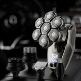 7D 5-in-1 shavers Bald Trimmer Electric For Men Wet Dry