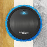Automatic Vacuum Cleaner Intelligent Wet Dry Sweeping Robot Cleaner for Smooth Hard Floors Black