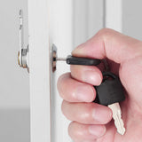 4 Pcs Cam Lock with Keys Door Barrel Drawer Cabinet Mail Box Cupboard Locker