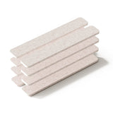 8 PCS Self Adhesive Felt Display Strips with 35 Push Pins for Wall Decor Light Camel