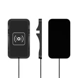 Wireless Charging Pad 15W 2 in 1 with Non Slip Car Phone Holder