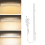 2PCS 30cm LED Desk Light Bar with Stepless Dimming USB Night Light for Workbench & Desk