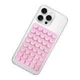 5 PCS Double-Sided Suction Cup Phone Case Detachable Mount for iPhone Hands-Free Phone Accessories Pink