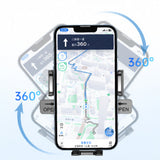 Air Vent Phone Holders for Car Rotating Cell Phone Mount with Metal Hook