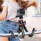 Versatile Flexible Tripod for Multi-Angle Shots for Phone DSLR Camera