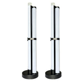 2PCS RGB Music Sync Floor Lamp with APP Control Ambient Light
