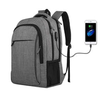 Travel Laptop Backpack Work Bag with USB Charging Port Water Resistant Business Rucksack