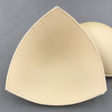 4 Pairs Foam Triangle Bra Inserts Replacement for Sports Bras Beige
