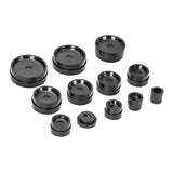 Watch Back Press Tool Kit with 18 Fitting Dies for Case Repair and Maintenance