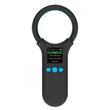 Pet Chip Reader 134.2KHz/125KHz Dog & Animal ID Tag Scanner Black