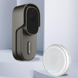 Wireless WiFi Video Doorbell Smart Tuya App Door Ring Intercom Security Bell with Camera