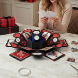 5-Layer DIY Explosion Gift Box Preassembled Surprise Photo Box