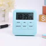 Digital Kitchen Timer with Large Display 99 Hour Countdown Count Up Timer with Retractable Stand for Cooking Classroom Workout Blue