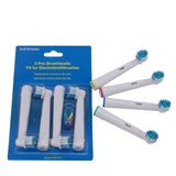 40-Pack Electric Toothbrush Heads Oral B-Compatible 3D Toothbrush Heads