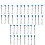 40-Pack Electric Toothbrush Heads Oral B-Compatible 3D Toothbrush Heads