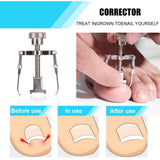 7Pcs Set Stainless Steel Pedicure Tools Ingrown Toenail Tools Kit