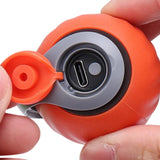 3-Tail Automatic Rolling Cat Toy Ball – Interactive Indoor Toy for Cats Orange