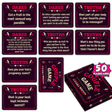 50 Sheets Set Romantic Couple Adventurous Date Night Ideas Card Game