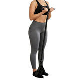 Pedal Resistance Band with Handle Adjustable Tube Foot Pedal Device  for Full Body Training Black