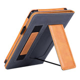 Auto Sleep Wake Protective Case with Stand for Kindle Paperwhite 12th Gen 2024 Released  PU Leather Cover Brown