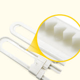 6Pcs Baby Proofing Locks U-Shaped Sliding Cabinet Locks Adjustable Childproof Latch