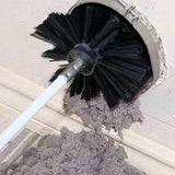Chimney Cleaning Brush Kit for Fireplace & Flue with Extendable Rods Style 1