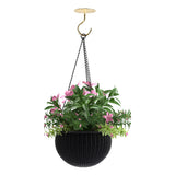2Pcs Ceiling Swag Hook Metal Plant Bracket Wall Mount for Hanging Plants Gold