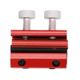 Dual Head Motorcycle Cable Lubricator Tool with Oil Clamp Red
