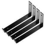 4 PCS Shelf Brackets Heavy Duty Wall Mounted for Scaffold Boards with Full Mounting Kit