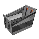 Pet Seat for Small Medium Dogs Pet Car Auto Cover with Mesh Windows Rear Seat Dog Carrier Grey