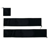 Insulated Protective Cover for Portable AC Exhaust Hose Water Resistant Black